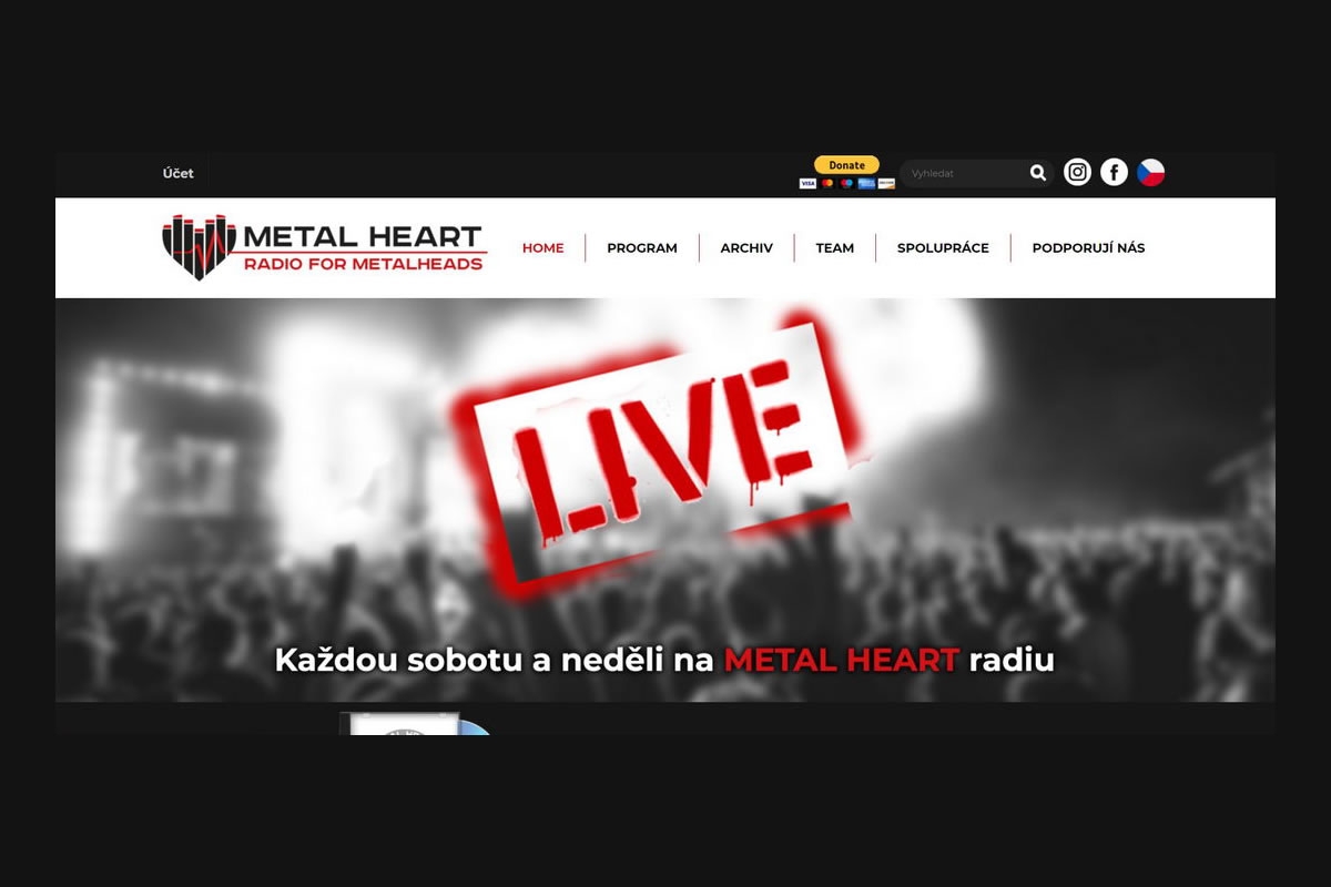 Rozhovor na Metal Heart rádiu